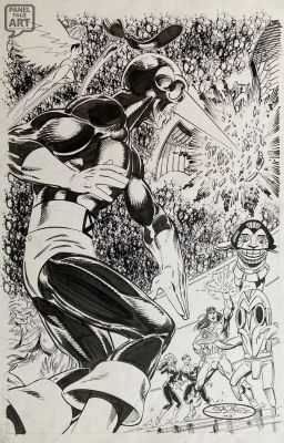 John Byrne | X-Men Portfolio Plate | Panel Page Art