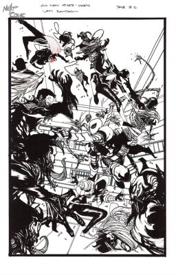 Von Randal | All New Spider-Gwen Ghost Spider Issue 5 Page 2 | Next Comic Art