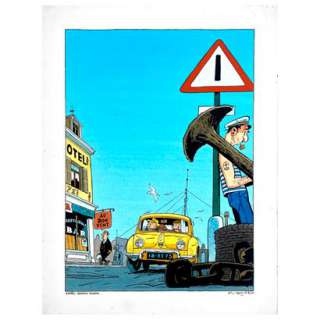 MARCHAND - Â«Â Gil JourdanÂ Â» - Illustration Originale… | Collauctions