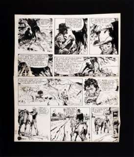 Jije , Joseph Gillain Dit ( 1914 - 1980 ) | Jerry Spring, planche 39 de "La fille du canyon" , 1977… | Stanley’s Auction