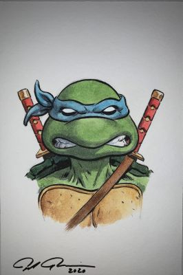 Paolo Rivera | Leonardo - Tmnt | ComicArtFans Classifieds