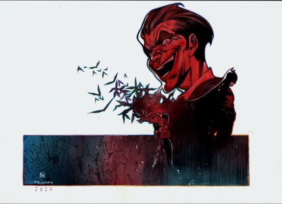 Dike Ruan | Dike Ruan Art Book Vol.2 Painted Cover (Batman, Joker & Harley Quinn!) 2020 | Romitaman