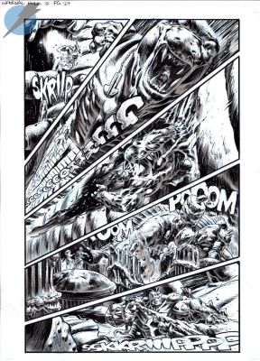 Nic Klein | The Infernal Hulk Issue 2 Page 14 | Felix Comic Art