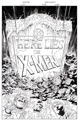 Sean Parsons | X-Men Issue 29 Page Cover | ComiConArt
