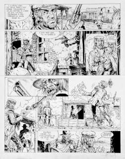 Swolfs | Durango, planche n°13 Ã  l’encre de Chine de l’é… | Banque Dessinée