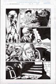 Generation X / Dracula Original Art Page 31 Gen X Annual 1998 Marvel Comics | ComicArtFans Classifieds