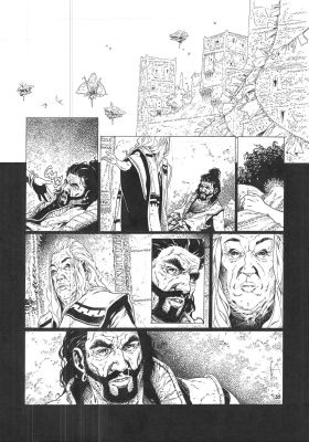 Pellet Philippe | Planche Originale 35 de Sheïd Le piège de Mafate | Galerie Napoléon