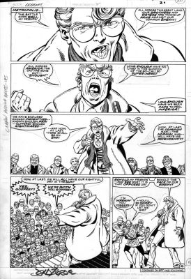John Byrne | Byrne, John - Legends #5 Pg 6, Byrne, John - Legends #5 Pg 20, Captain Boomerang, Pre Suicide Squad -Captured By Darkseid Henchman- Godfrey | Cool Lines Art