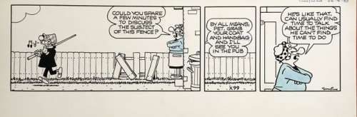 Reginald Smythe - Original Comic Strip - Andy Capp | Catawiki