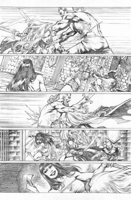 Diego Bernard | Lady Death: Diabolical Harvest Issue 22 Page 38 | ComiConArt