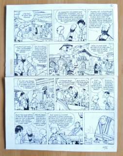 Wasterlain, Marc - Original page (p. 5) - Jeannette Pointu Bd.2 - Le Fils de l’Inca - (1985) | Catawiki