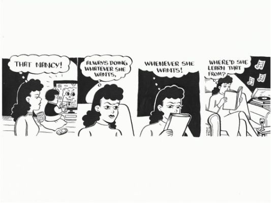 Caroline Cash | Nancy - 8.22.26 | Athenaeum Comic Art