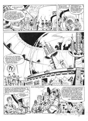 Paape Eddy | Tommy Banco - Tome 2 - Territoire Zéro - Planche originale 37 | Galerie Napoléon