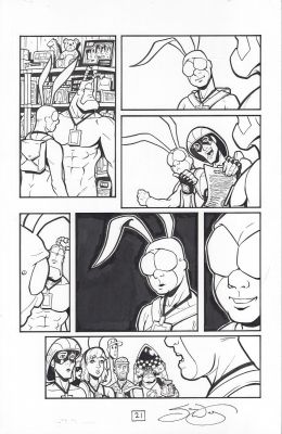 Sean Wang | The Tick’s Comic Con Extravaganza Issue 01 Page 21 | Splash Page