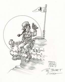 Philippe Buchet - lot 121 - Sillage tome 3 en édition originale, agrémenté d‘une…