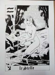 Bernasconi, Luciano (Saint Germain) - Original illustration "Le Stelle" (2000) | Catawiki