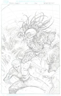 Netho Diaz | Predator: Bloodshed Issue 03 Page Cover | ComiConArt