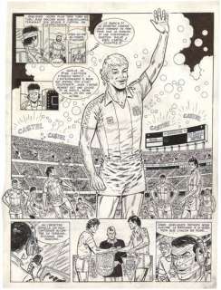 Raymond Reding (1920... - Lot 521 - Eric Castel - Pari gagné Encre de Chine pour la planche...