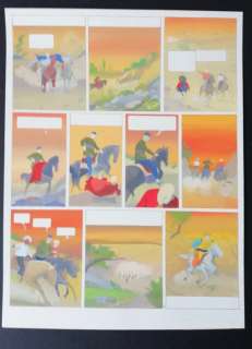 Cuvelier, Paul - Bleu de coloriage Corentin - ’L’extraordinaire odyssée’ - (ca. 1970) | Catawiki