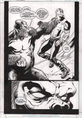 Scott Hanna, Tom Raney | Outsiders #2 P.11 - Gorilla Grodd - 2003 | Anthony’s Comic Book Art