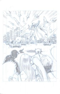 Pat Olliffe | X-Men Vs Magneto - Disney/Marvel Storybook Splash | Catskill Comics