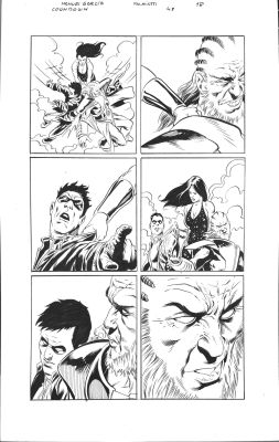 Countdown #43, pg 18 Manuel Garcia & Jimmy Palmiotti – Original Art | PaperFilms