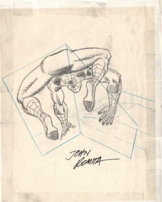 John Romita Sr. | Spider-Man Art Used For 1984 Produced Spider-Man Phone! | Romitaman