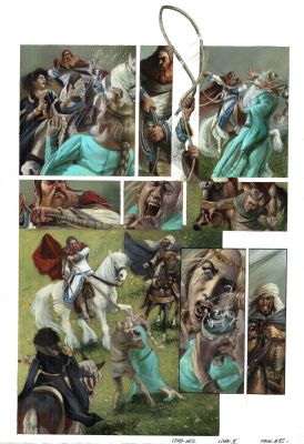 Civiello Emmanuel | Planche originale 42 de Corb-Nez | Galerie Napoléon