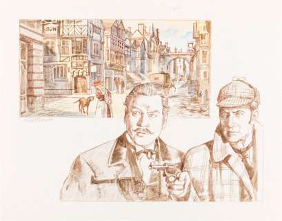 Lot 569 - Trevisan Giorgio - "Le avventure di Sherlock Holmes", 1986