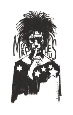 Chiarello, Mark - Gaiman’s Sandman / Morpheus Illo Ala Keith Rochards | Cool Lines Art
