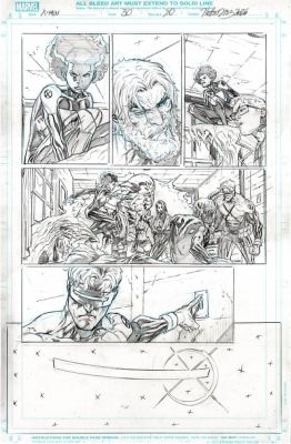 Netho Diaz | X-Men Issue 30 Page 20 | ComiConArt