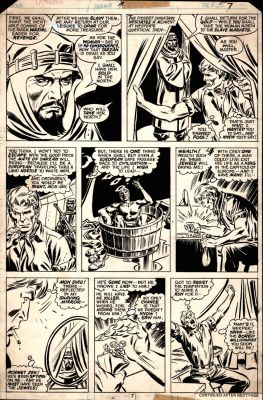 John Buscema, Tony Dezuniga | Tarzan #5 P 7 (Jewel Thieves From ’Tarzan And the Jewels of Opar’ Story!) 1977 | Romitaman