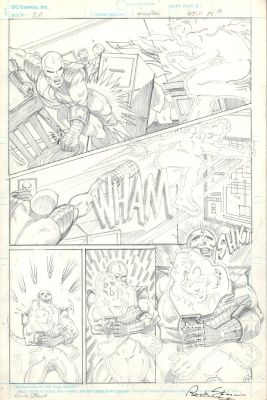 Rick Stasi | The Doom Patrol: the Bronze Age Omnibus P 19 (Negative Woman Battles Hammeer And Sickle!) 1987 | Romitaman