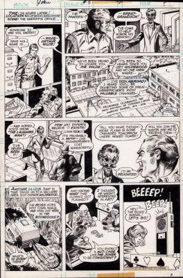 Irv Novick | Joker #5 Pg. 4 - Interior Page | Anthony’s Comic Book Art