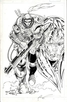Rob Liefeld | Badrock Image Cover (Re-Gex?) | Romitaman