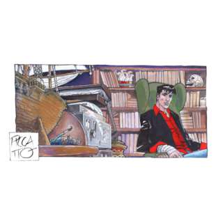 Luigi Piccatto – Dylan Dog – Veliero 2020 | Marco Lucchetti Art Gallery