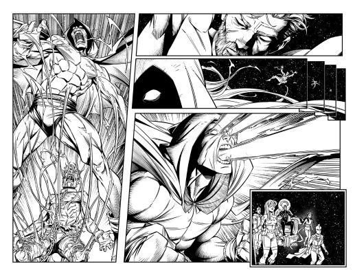 Diego Olortegui | Jsa Issue 21 Page 14 And 15 | ComiConArt