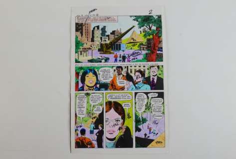 Isis #1 Original Comic Art | Bodnars Auction