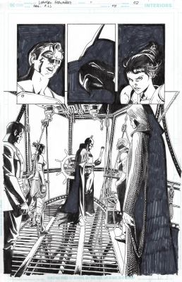 Leandro Fernandez | Batman Gotham By Gaslight a League For Justice Issue 02 Page 02 | Splash Page