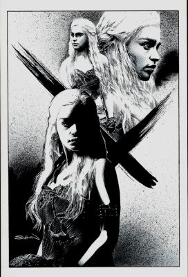 Randy Siplon | Daenerys Targaryen: ’Mother of Dragons’ Game of Thrones Illustration | Romitaman