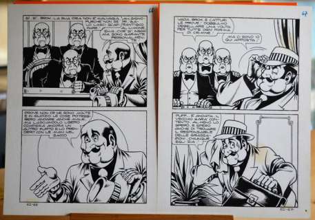 Magnus - a sequence of 2x original plates â€œAlan Fordâ€ no. 62 (1971) | Catawiki