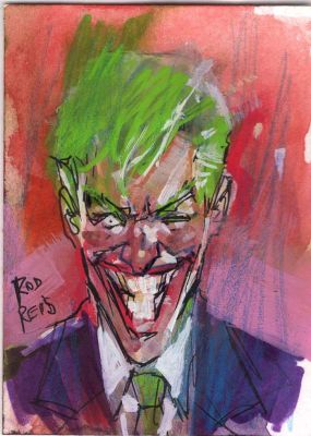 Rod Reis | Joker Sketch Card | Essential Sequential