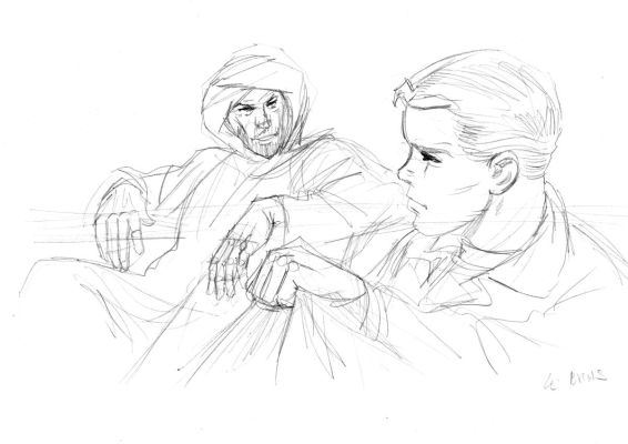 Le Bras Andrã© | CrayonnÃ© originale de BUCK DANNY | Galerie Napoléon