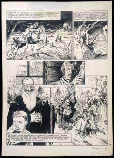 Crisse, Didier - Original page - Les Ombres du Passé - (1993) | Catawiki