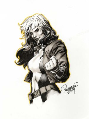 Rogue 9x12 Illustration by Carlo Pagulayan | Raremarq (Buy It Now)