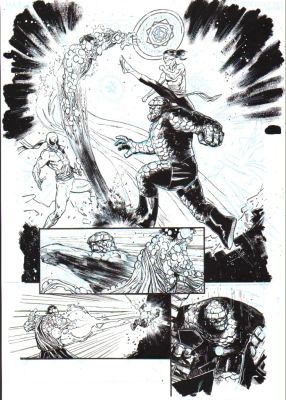 Mack Chater – Marvel Comics Contagion 3p3 – Ironfist – The Thing | Berserker Art