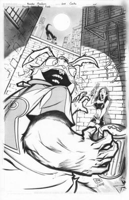 Juan Castro | Exquisite Corpses: Rascal Randy Issue 01 Page Cover | ComiConArt