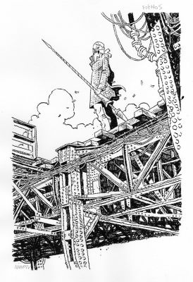 Simon Gane | Fall of the House of Slaughter Issue 02 Page Cover | ComiConArt