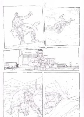 Jacen Burrows – 303 issue 5p9 – Garth Ennis | Berserker Art