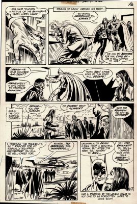 Dick Giordano, Irv Novick | Batman #235 P 15 (Historic Very Early Ra’s Al Ghul & Talia Al Ghul Story Page with Batman!) 1971 | Romitaman